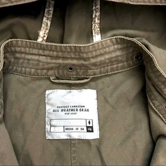 Green denim outer ware bomber jacket - Picture 2 of 2